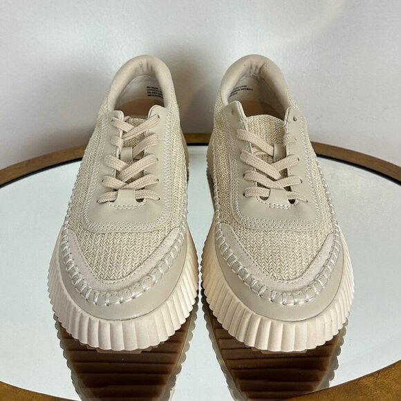 DOLCE VITA Dannis Sneaker in Ivory Woven Size US 9 - Picture 9 of 14